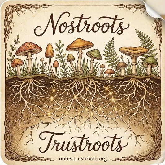 Nostroots: roots, mushrooms and mycelium